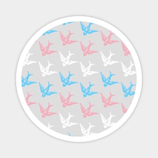 Trans Birds Flag Design Magnet